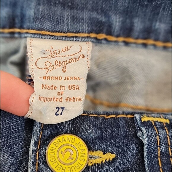 True Religion Jeans Style# WB72076E4 Size 27 - Picture 10 of 11